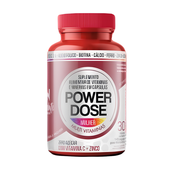 Suplemento Alimentar Whey Power Dose 30 caps.