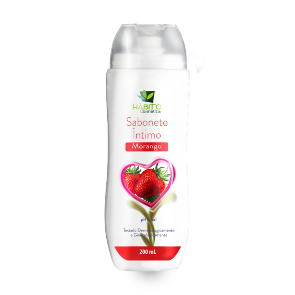 Sabonete Intimo Morango 200ml